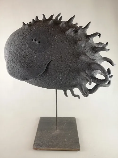 Sculpture poisson par Malifance